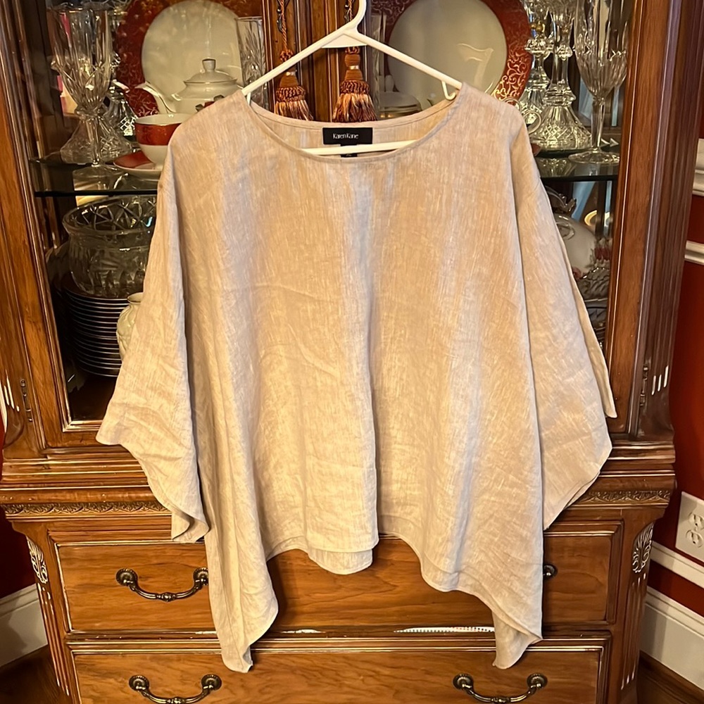 Karen Kane Linen Blouse Worn once